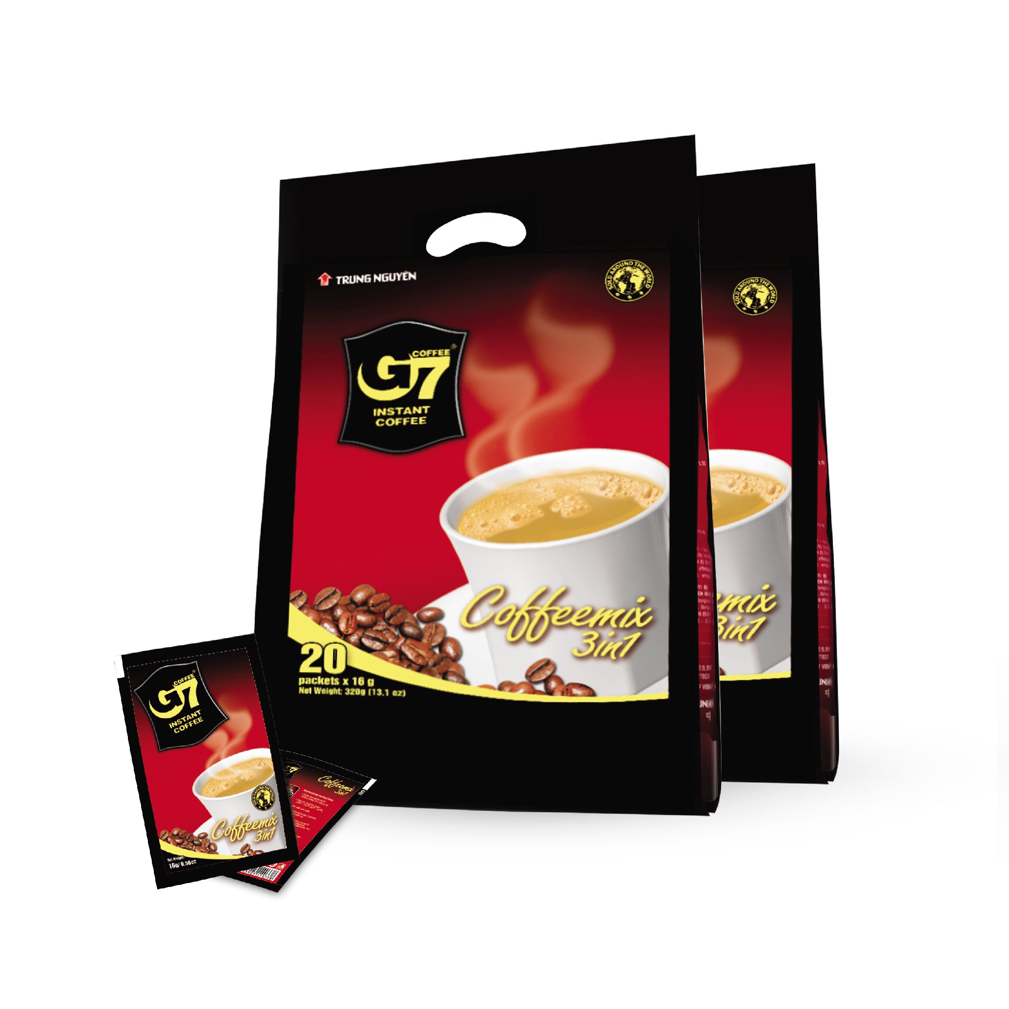 G7 Instant coffee 3in1 - 20 servings